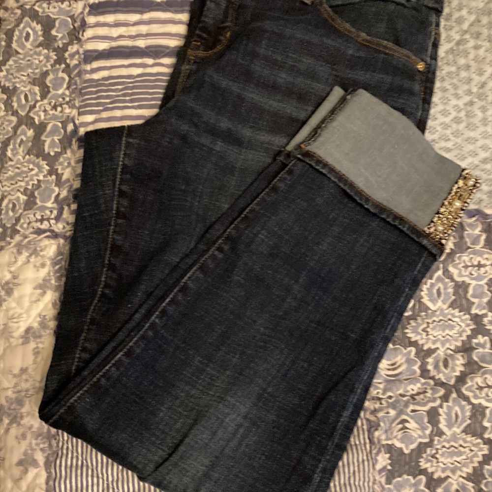 Chico Cropped jeans with design